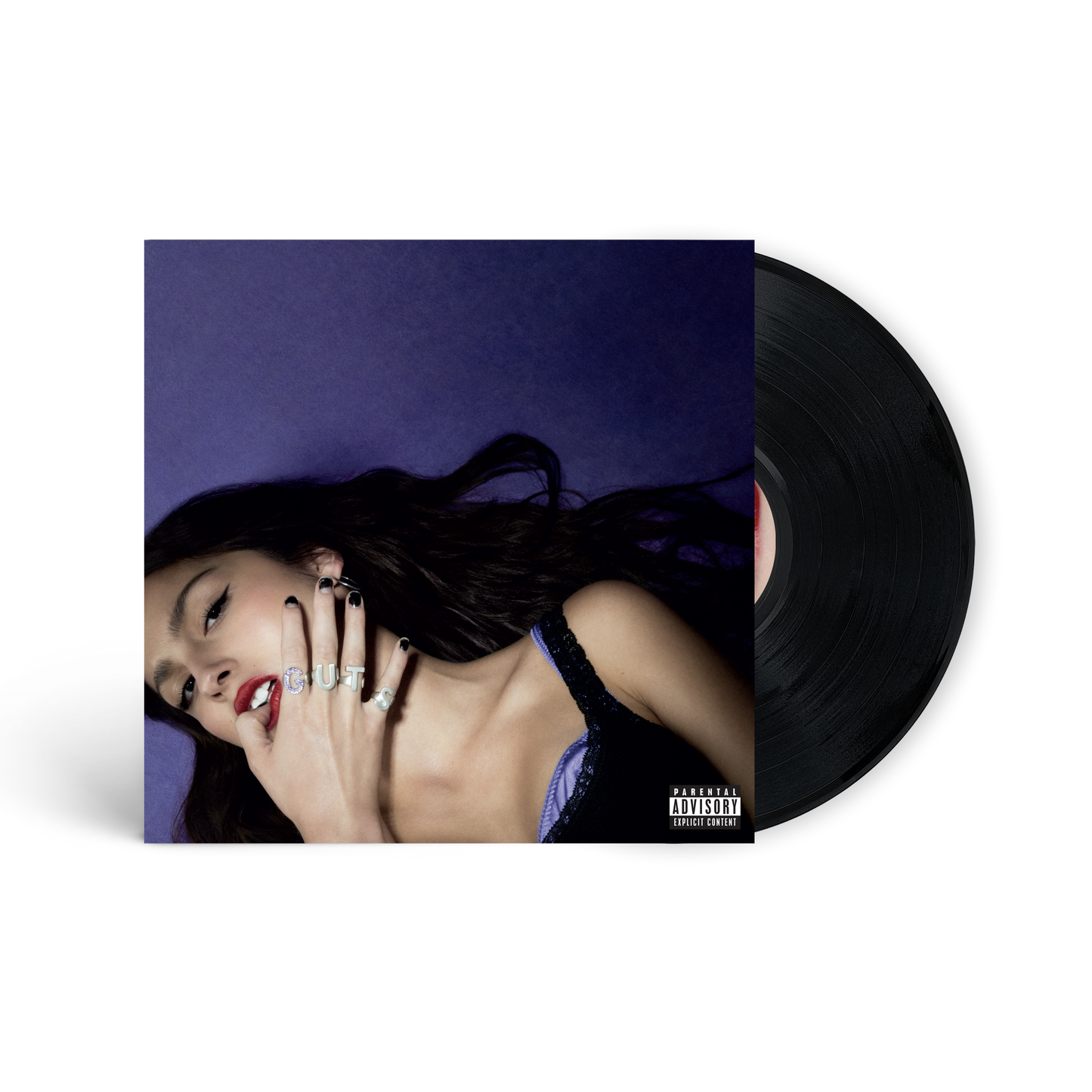 Olivia Rodrigo - GUTS (Standard Edition, Black LP Vinyl) UPC: 602455977625