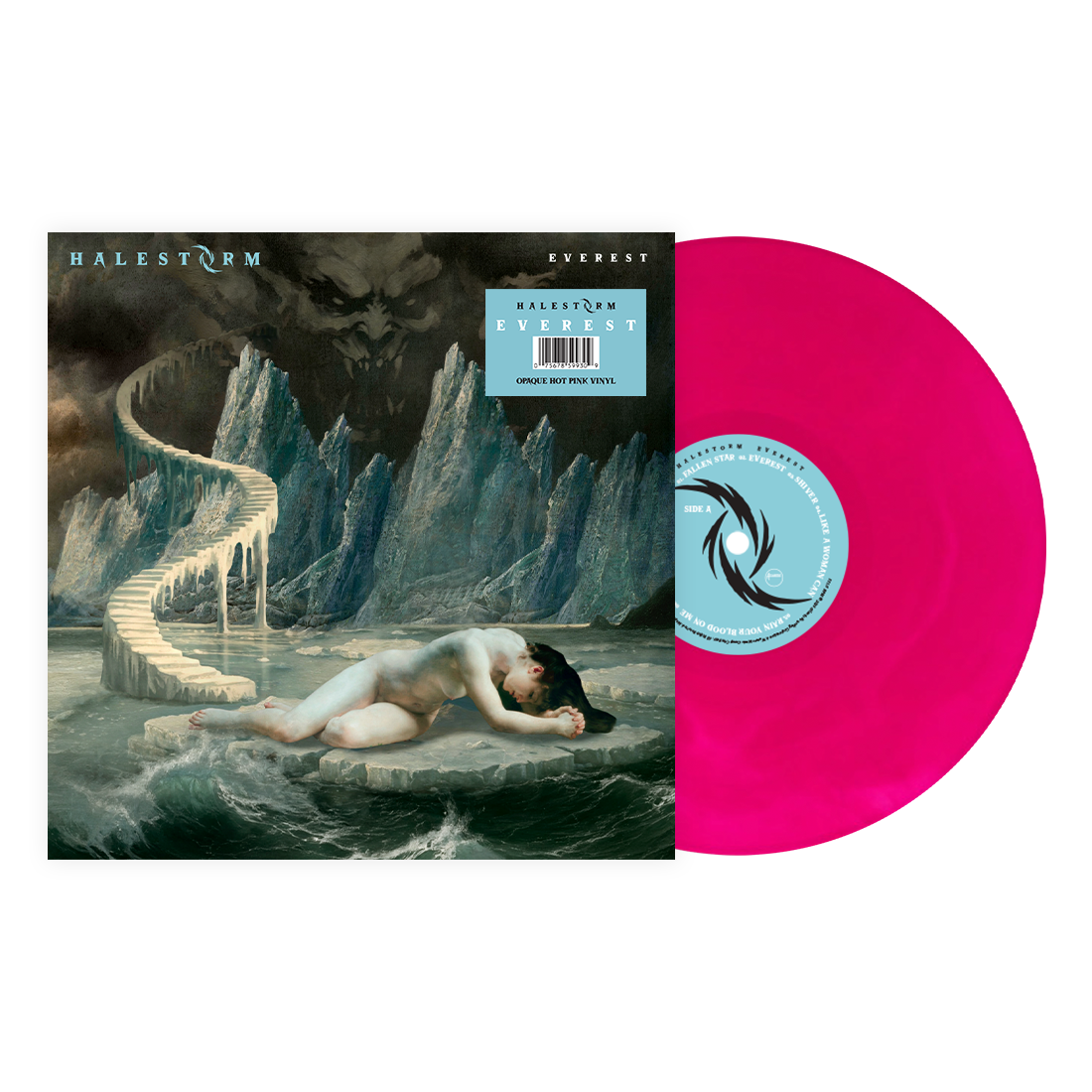Halestorm - Everest (Hot Pink LP Vinyl) UPC: 075678599309