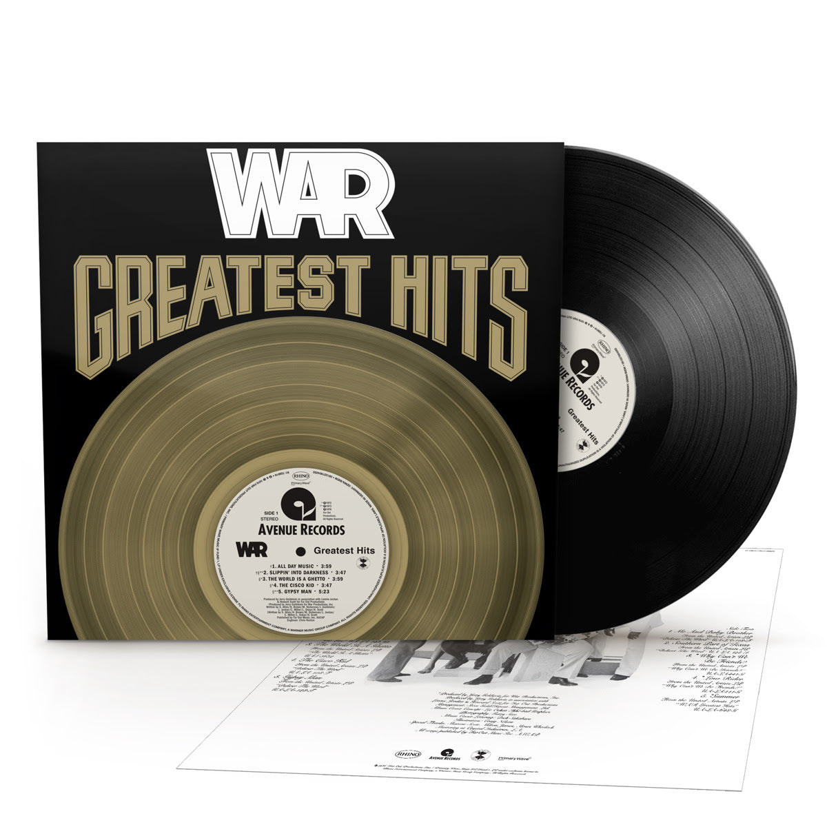 War - Greatest Hits (The Spirit of '76, LP Vinyl) UPC: 081227804282