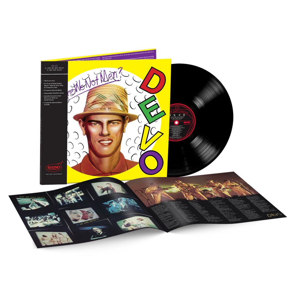 Devo - Q: Are We Not Men? A. We Are Devo! (Rhino High Fidelity, LP Vinyl) UPC: 081227806927