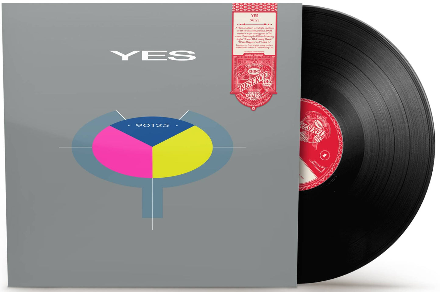 Yes - 90125 (Rocktober 2025, Rhino Reserve, LP Vinyl) UPC: 081227809546