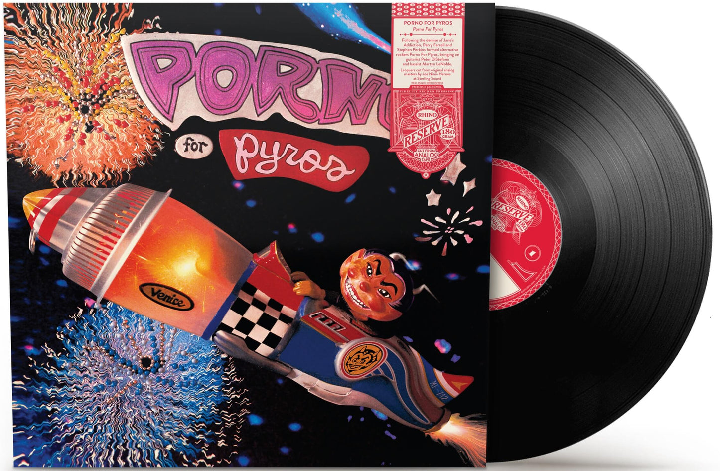 Porno for Pyros - Porno for Pyros (Rocktober 2025, Rhino Reserve, LP Vinyl) UPC: 081227809553