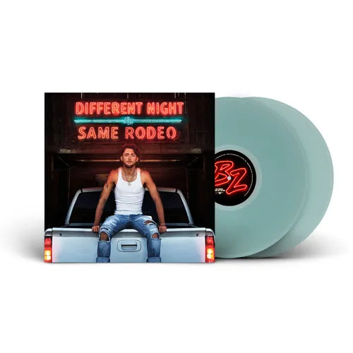 Bailey Zimmerman - Different Night Same Rodeo (2LP Coke Bottle Clear LP Vinyl) UPC: 093624845973