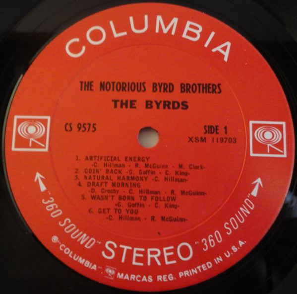 Byrds, The : The Notorious Byrd Brothers (LP,Album,Stereo)
