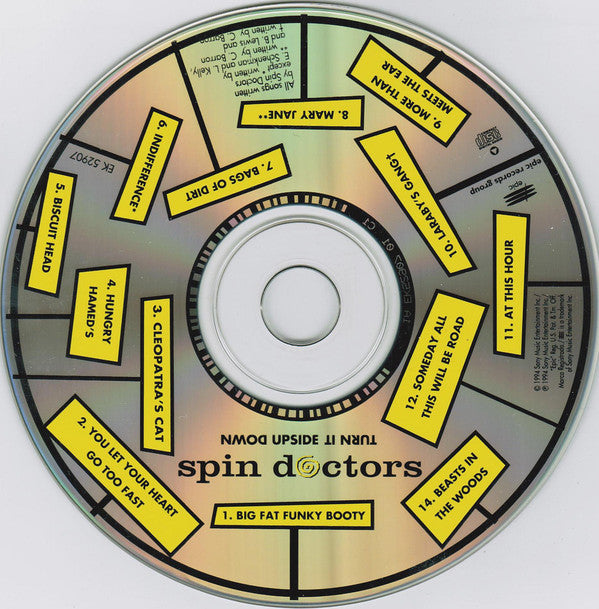 Spin Doctors : Turn It Upside Down (Album)
