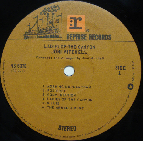 Joni Mitchell : Ladies Of The Canyon (LP,Album,Reissue,Stereo)