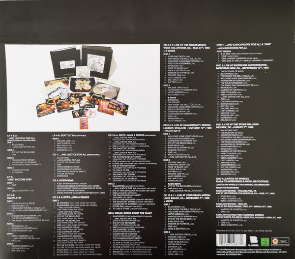 Metallica : ...And Justice For All (Deluxe Edition,Limited Edition,Numbered)