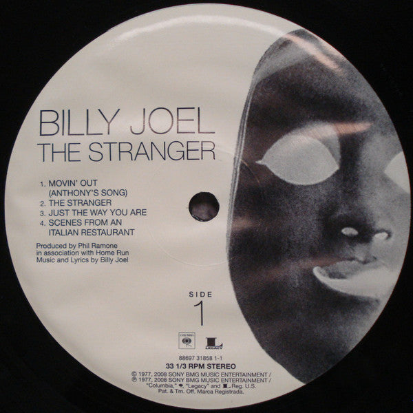 Billy Joel : The Stranger (LP,Album,Reissue)