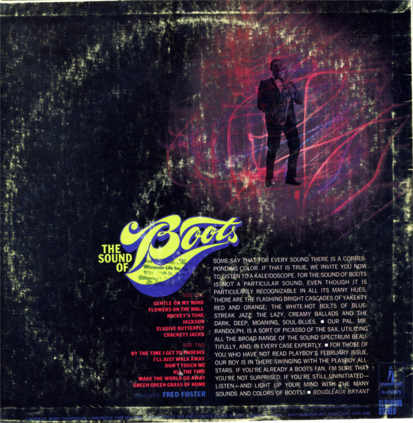 Boots Randolph : The Sound Of Boots (LP,Album,Stereo)