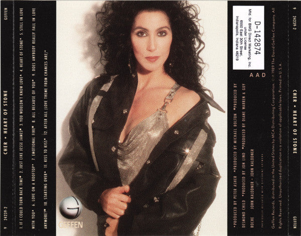 Cher : Heart Of Stone (Album,Club Edition,Reissue)