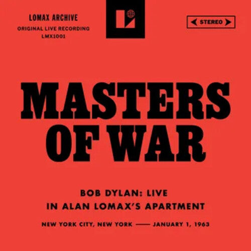 Bob Dylan - Masters Of War (Live in Alan Lomax's Apartment) (RSD Black Friday 2025, 7inch Vinyl)
