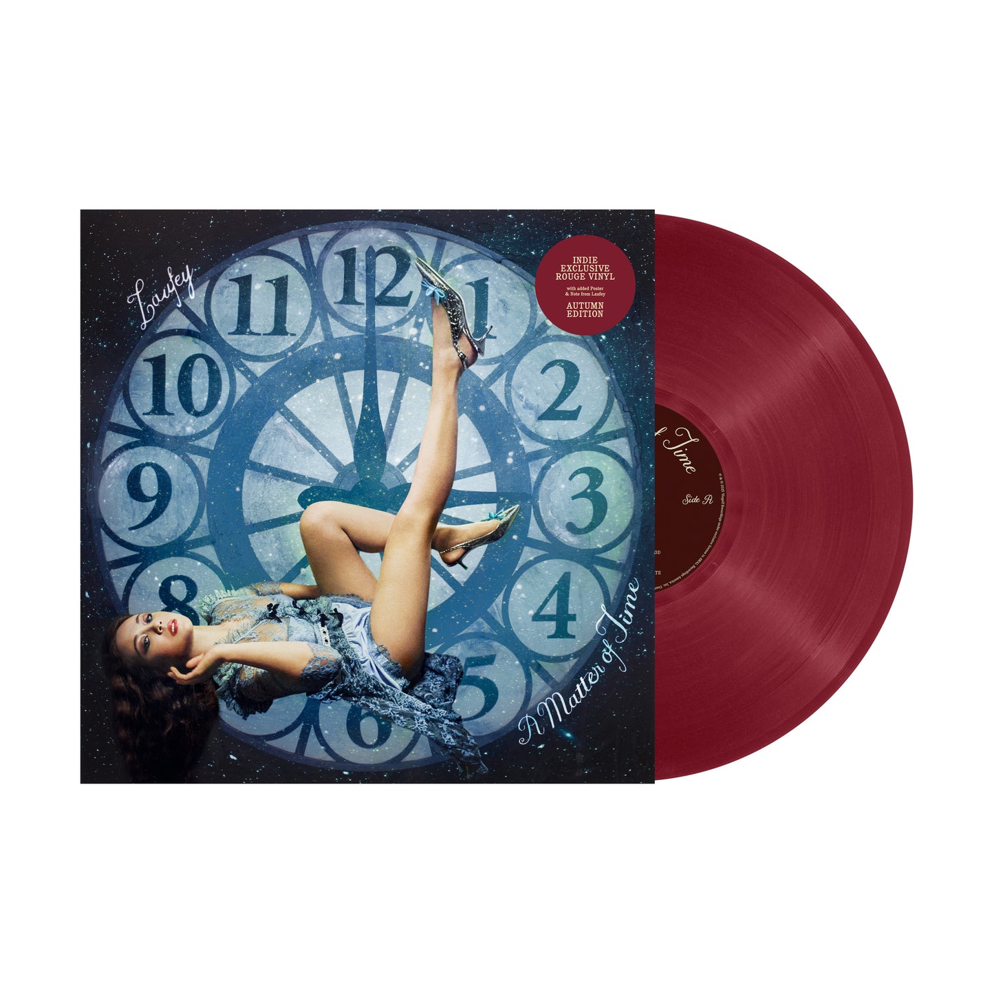 Laufey - A Matter of Time (Indie Exclusive, Autumn Edition, Rouge LP Vinyl) UPC: 5056167181408