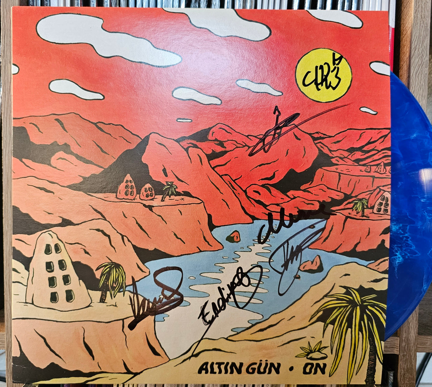 Altin Gün - On (Signed Turquoise/White Swirl LP Vinyl)