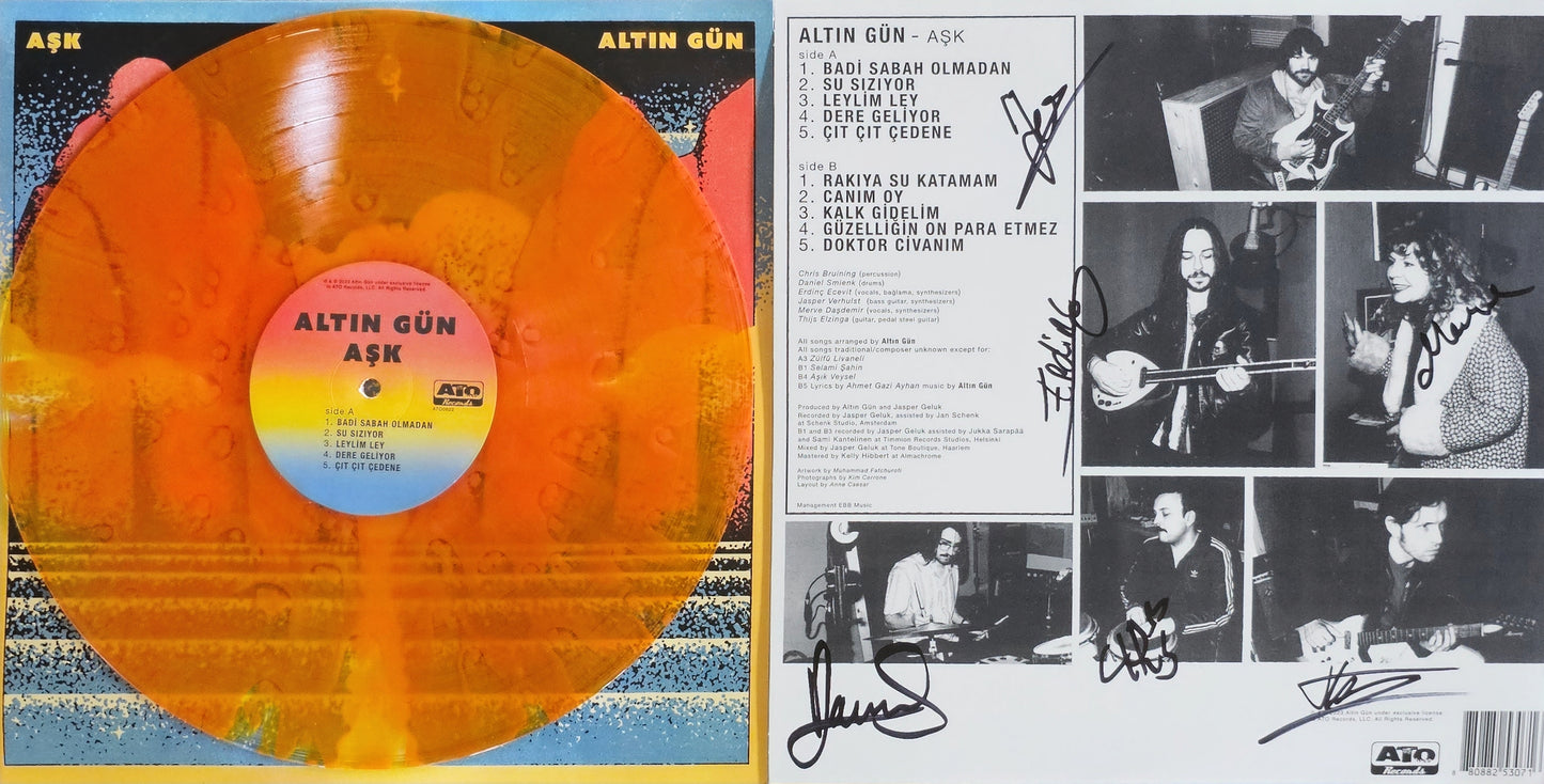 Altin Gün - Aşk (Signed Indie Exclusive, Ghostly Orange Vinyl)