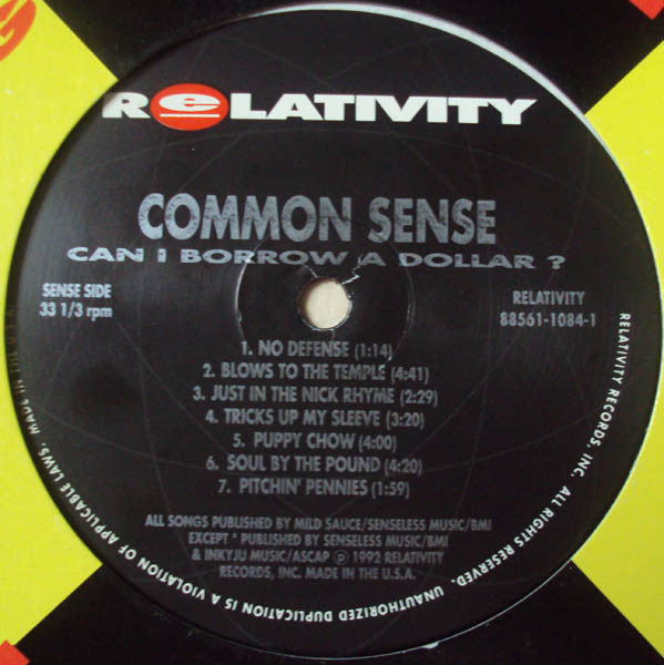 Common : Can I Borrow A Dollar ? (LP,Album,Promo)