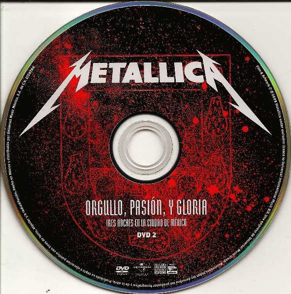 Metallica : Orgullo, Pasión, Y Gloria - Tres Noches En La Ciudad De México (DVD-Video,NTSC)