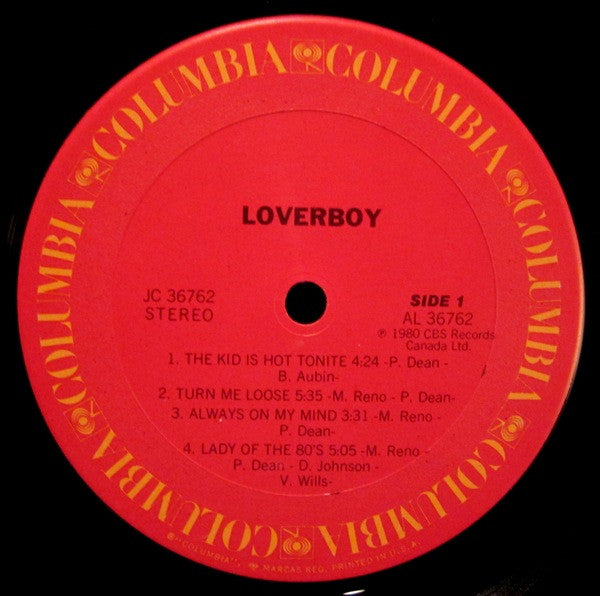 Loverboy - Loverboy (Vinyl) (NM or M-, VG+)