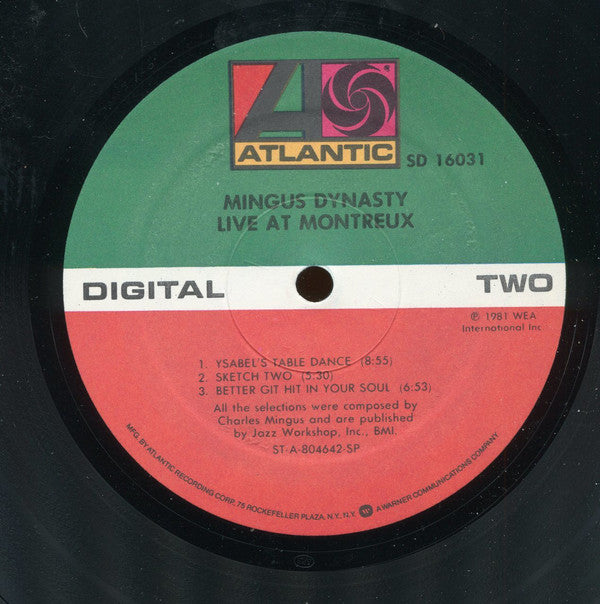 Mingus Dynasty : Live At Montreux (LP,Album)