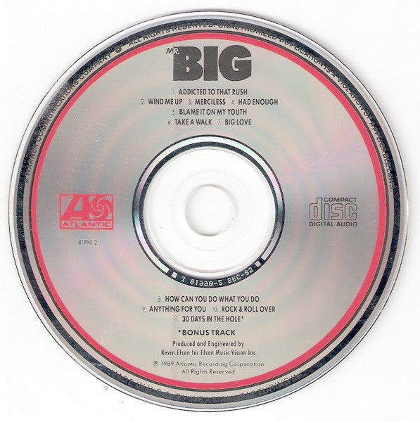 Mr. Big : Mr. Big (Album)