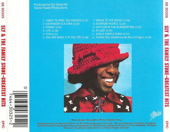 Sly & The Family Stone : Greatest Hits (Compilation,Reissue)