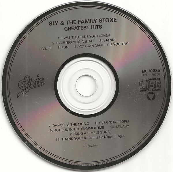 Sly & The Family Stone : Greatest Hits (Compilation,Reissue)