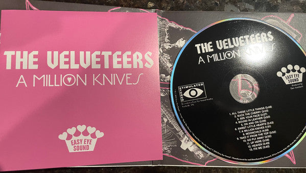 Velveteers (4), The : A Million Knives (Album)