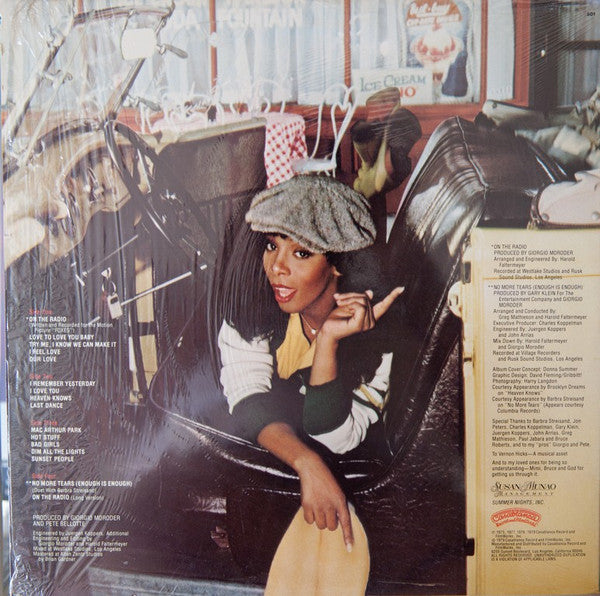 Donna Summer : On The Radio: Greatest Hits Vol. 1 & 2 (LP,Compilation,Partially Mixed)
