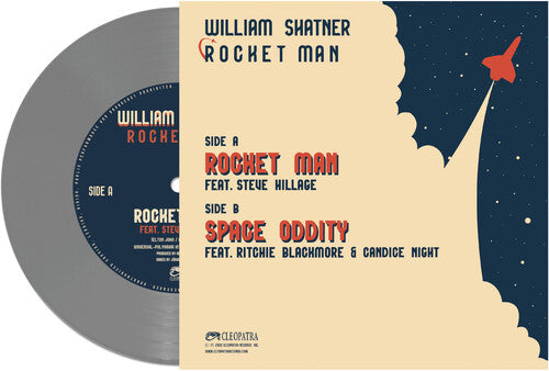 William Shatner - Rocket Man (7 inch Silver Vinyl) UPC: 889466285042