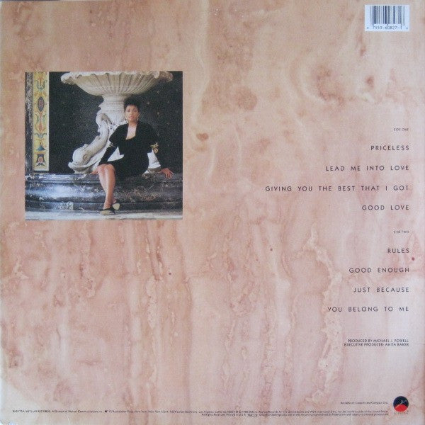 Anita Baker : Giving You The Best That I Got (LP,Album)