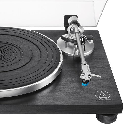Audio Technica AT-LPW30BKR Fully Manual Belt-Drive Turntable (Mahogany)