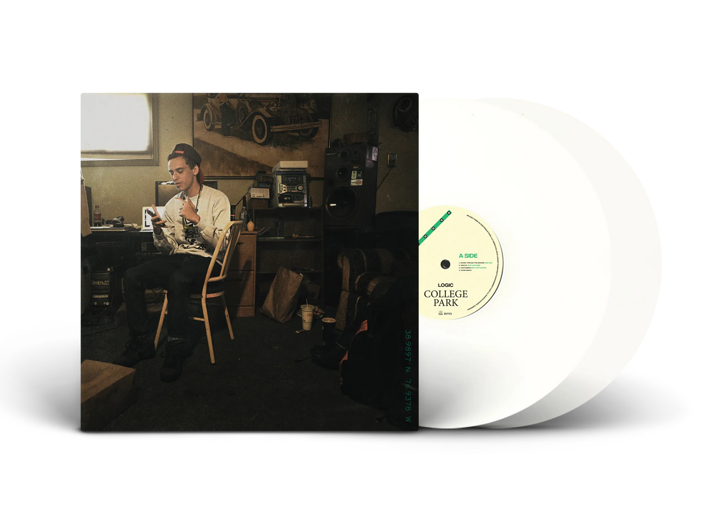 The Logic - College Park (Indie Exclusive, White 2LP Vinyl) UPC: 4050538881653