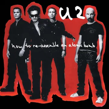 U2 - How to Re-Assemble An Atomic Bomb (RSD Black Friday 2024, Black & Red LP Vinyl) UPC: 602465533057