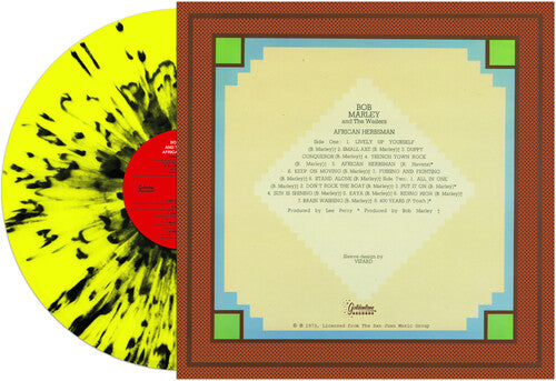 Bob Marley & the Wailers - African Herbsman (Yellow & black Splatter LP Vinyl) UPC: 889466351013