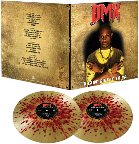 DMX - X Gon' Give It To Ya (Gold & Red Splatter 2LP Vinyl) UPC: 889466361210
