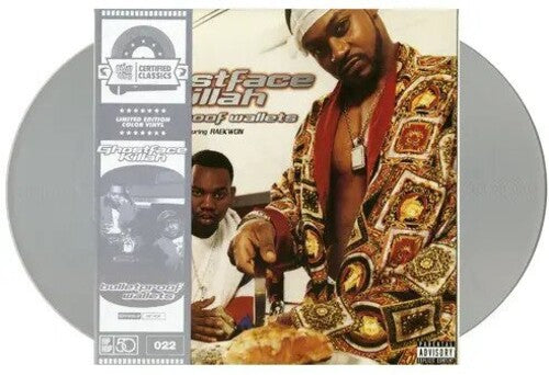 Ghostface Killah - Bulletproof Wallets (Silver 2LP Vinyl) UPC: 196588156618