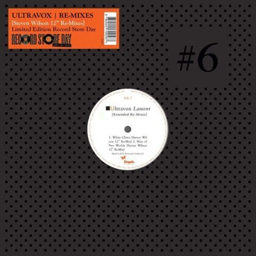 Ultravox - Steven Wilson Extended Re-Mixes (RSD 2024, 12inch Single Vinyl) UPC: 840401700587