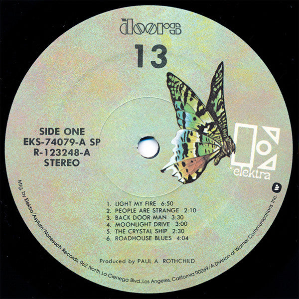 Doors, The : 13 (LP,Compilation,Remastered,Club Edition,Reissue)