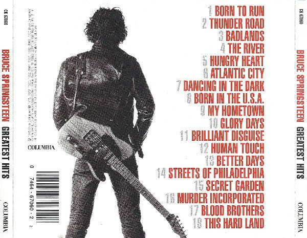 Bruce Springsteen : Greatest Hits (Compilation)