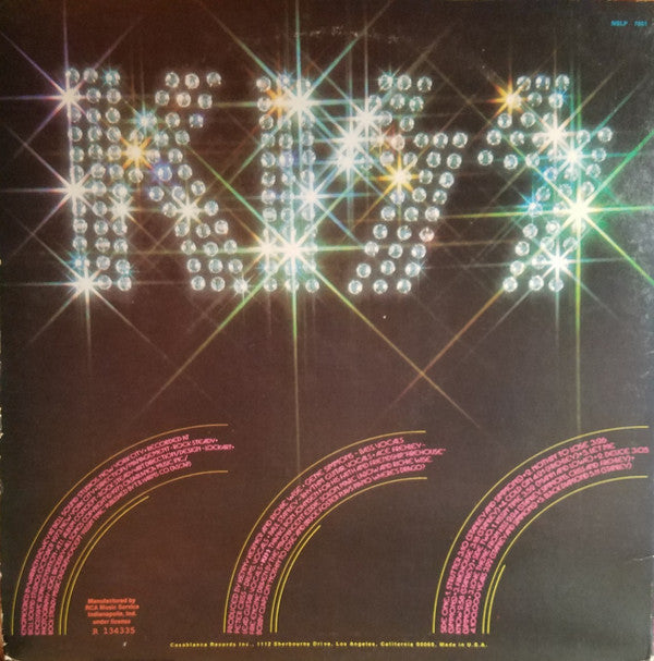 Kiss : Kiss (LP,Album,Club Edition)