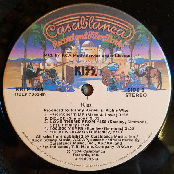Kiss : Kiss (LP,Album,Club Edition)