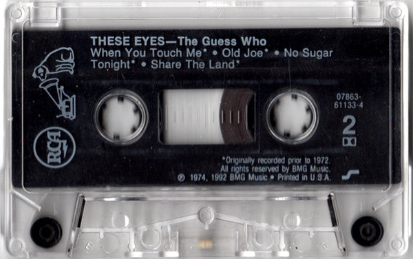 The Guess Who : These Eyes (Compilation,Club Edition,Remastered)