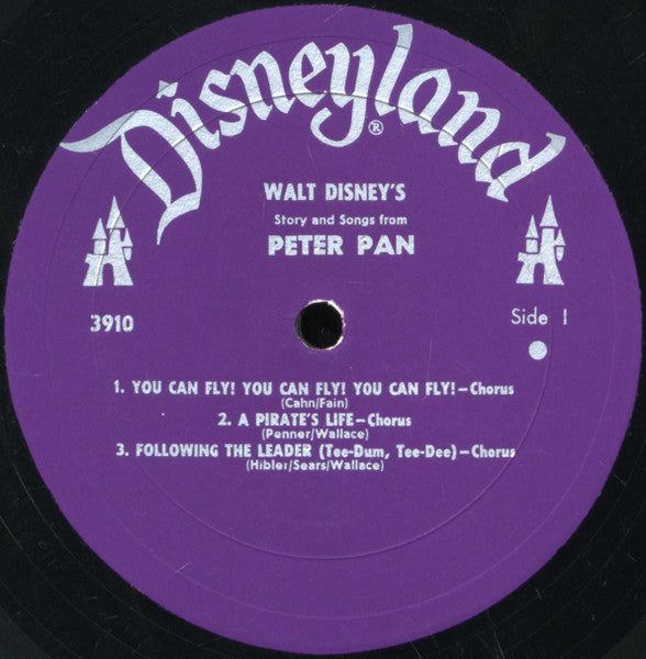 Ginny Tyler : Story And Songs From Peter Pan (LP,Album,Reissue,Repress,Mono)