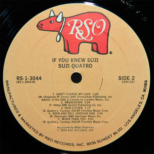Suzi Quatro : If You Knew Suzi... (LP,Album)