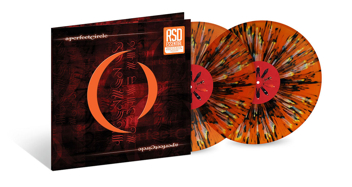 A Perfect Circle – Mer De Noms (RSD Essential, 2LP Orange w/ Black, White & Yellow Splatter Vinyl) UPC: 602488289337