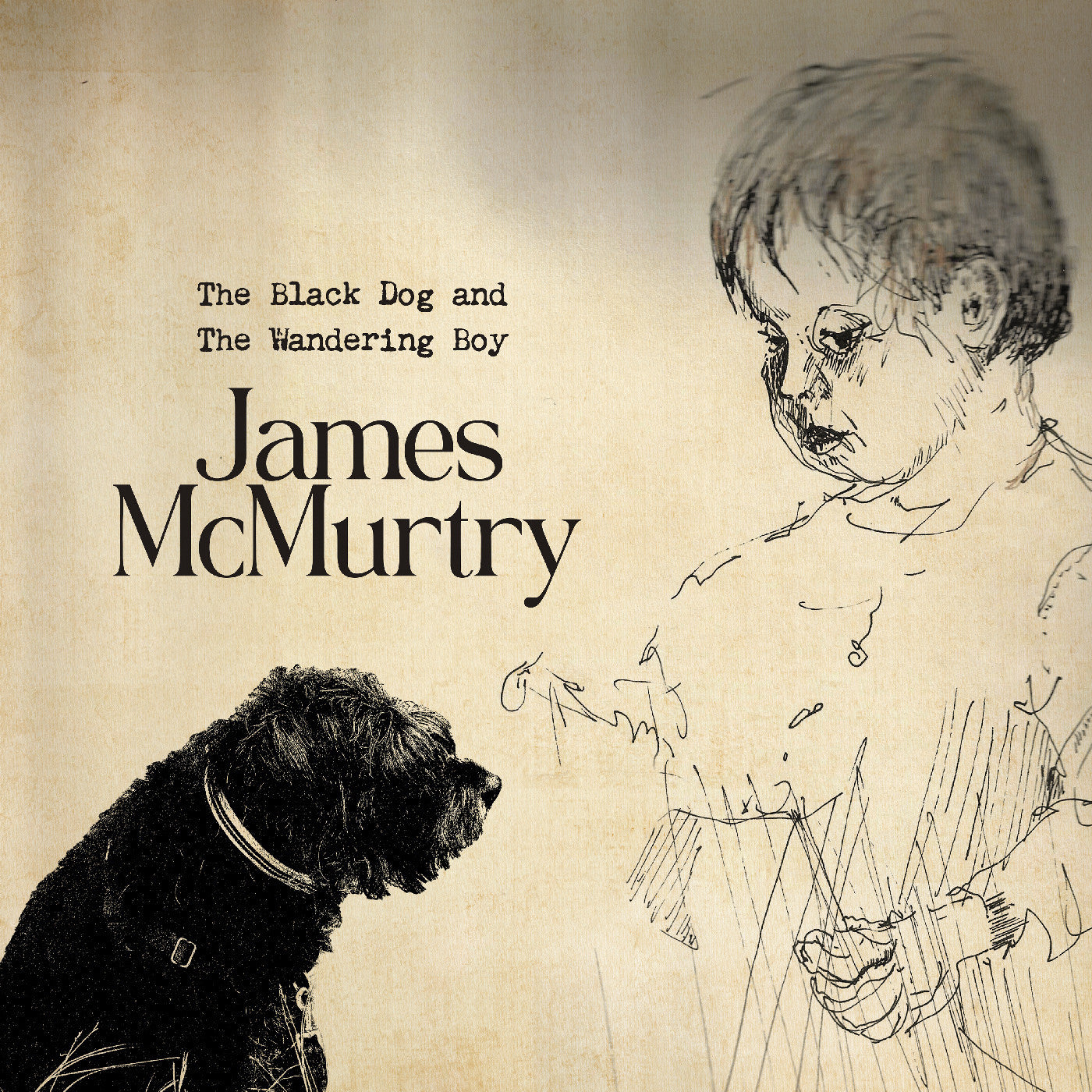 James McMurtry - The Black Dog and the Wandering Boy Album Artwork