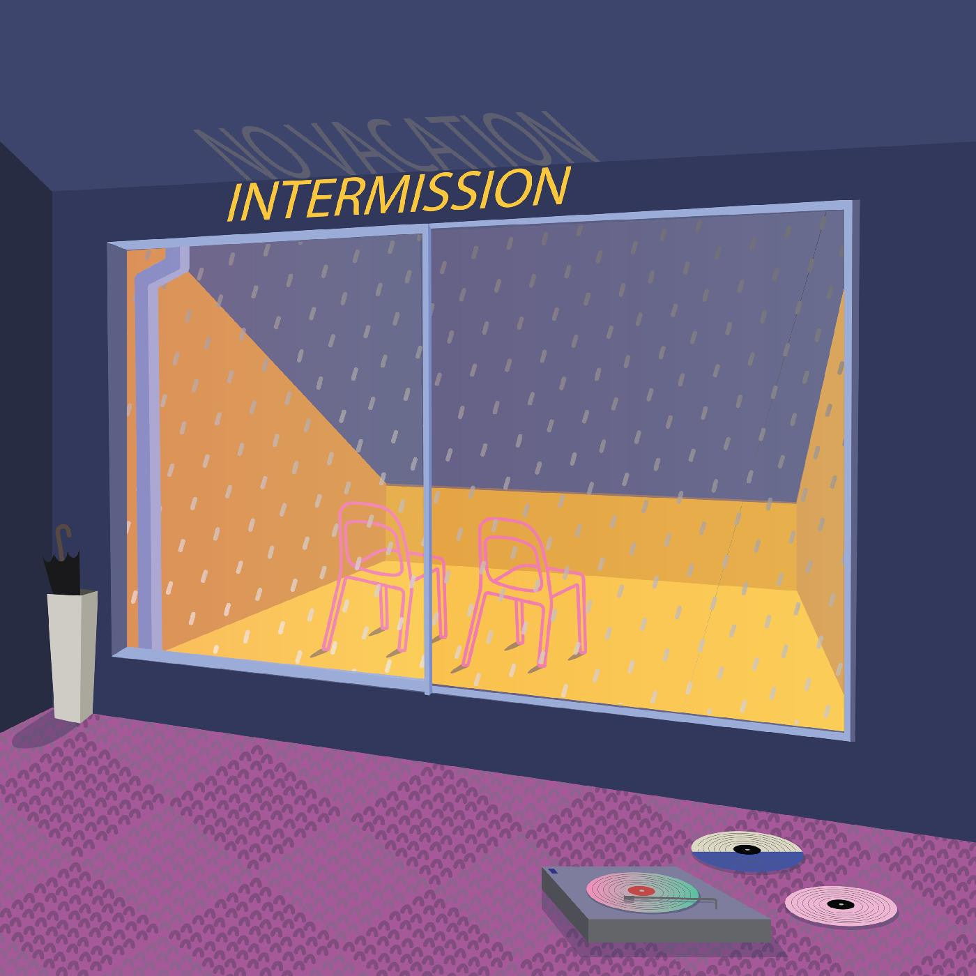 No Vacation - Intermission (Pink + Yellow A/B EP Vinyl) UPC: 634457063563