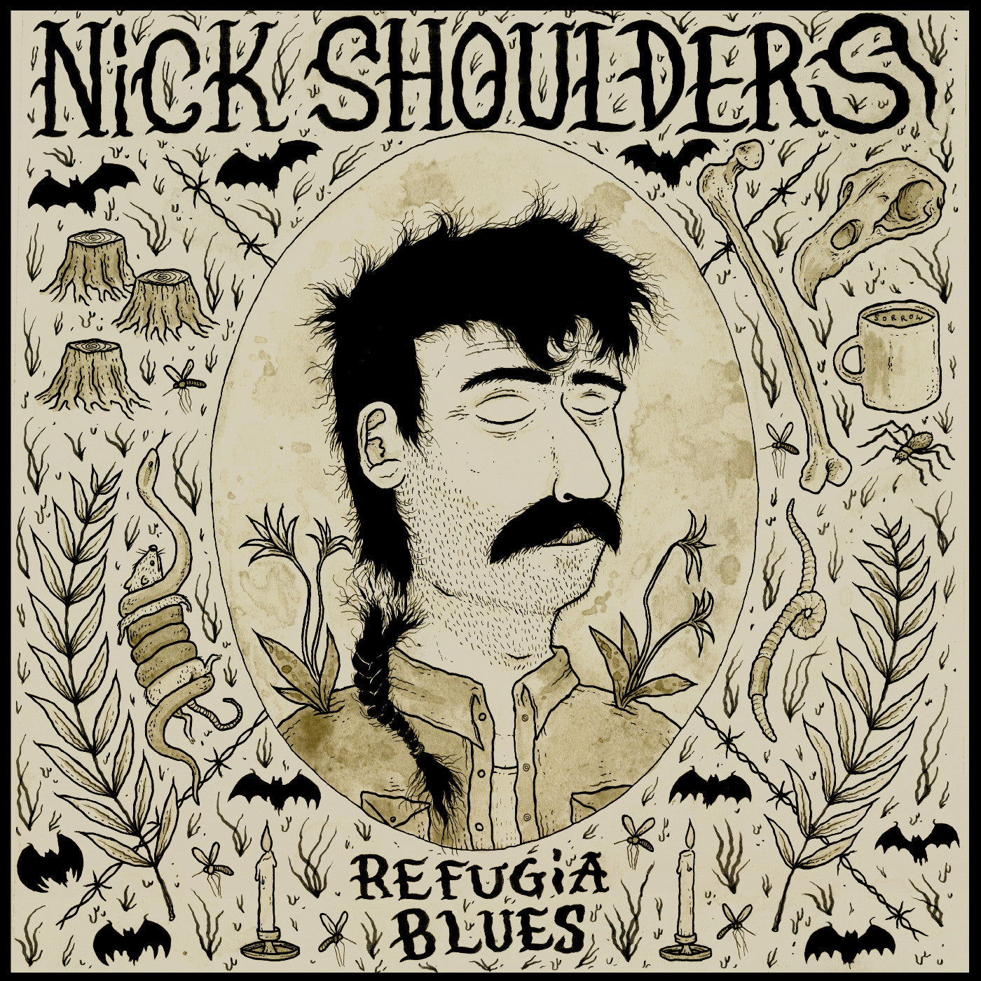 Nick Shoulders - Refugia Blues album cover artwork