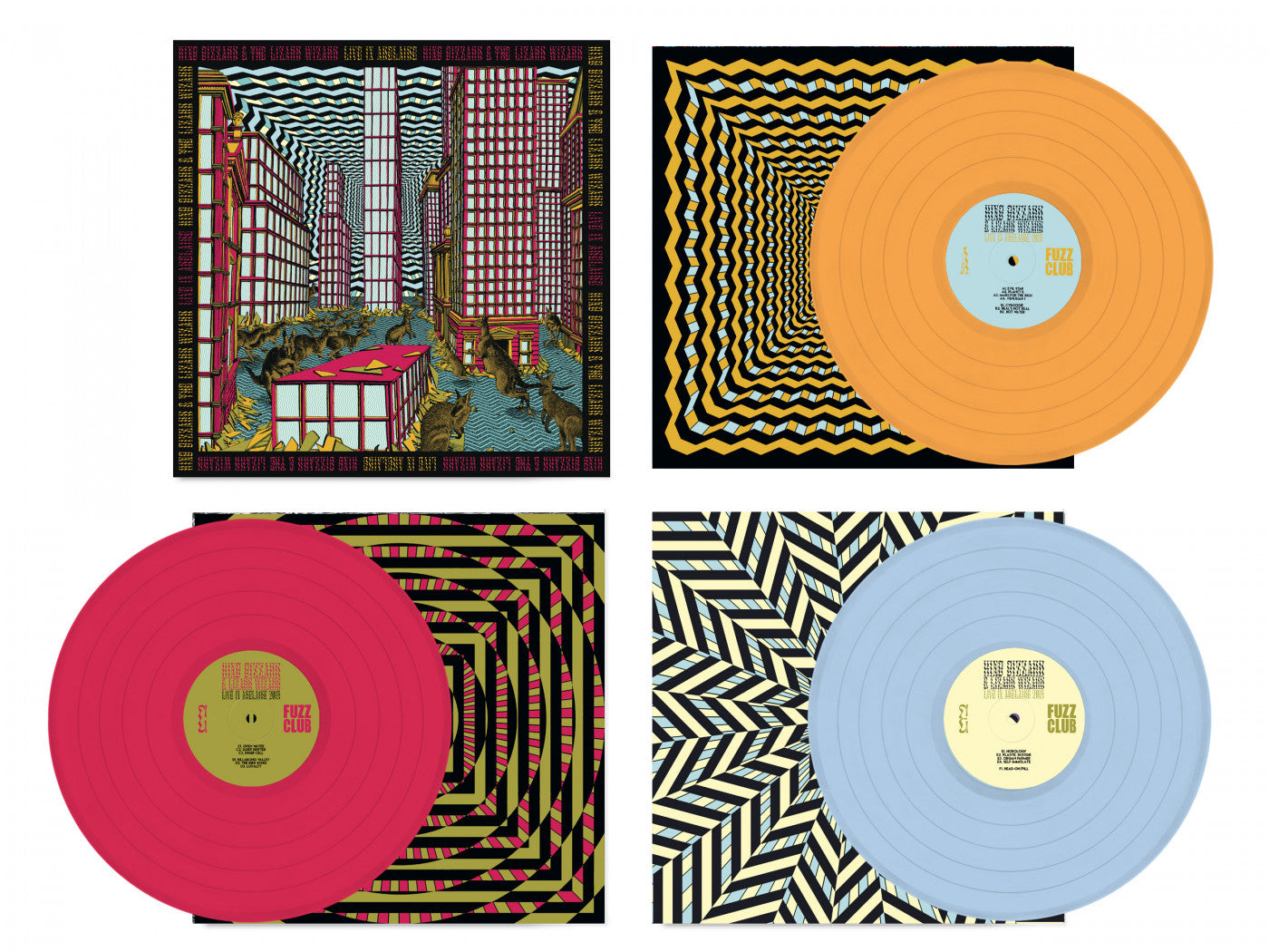 King Gizzard and the Lizard Wizard - Live In Adelaide 19 (US Fuzz Club Official Bootleg, 3LP Vinyl, Box Set)