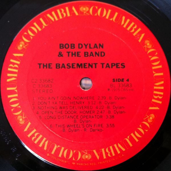 Bob Dylan & Band, The : The Basement Tapes (LP,Album,Stereo)