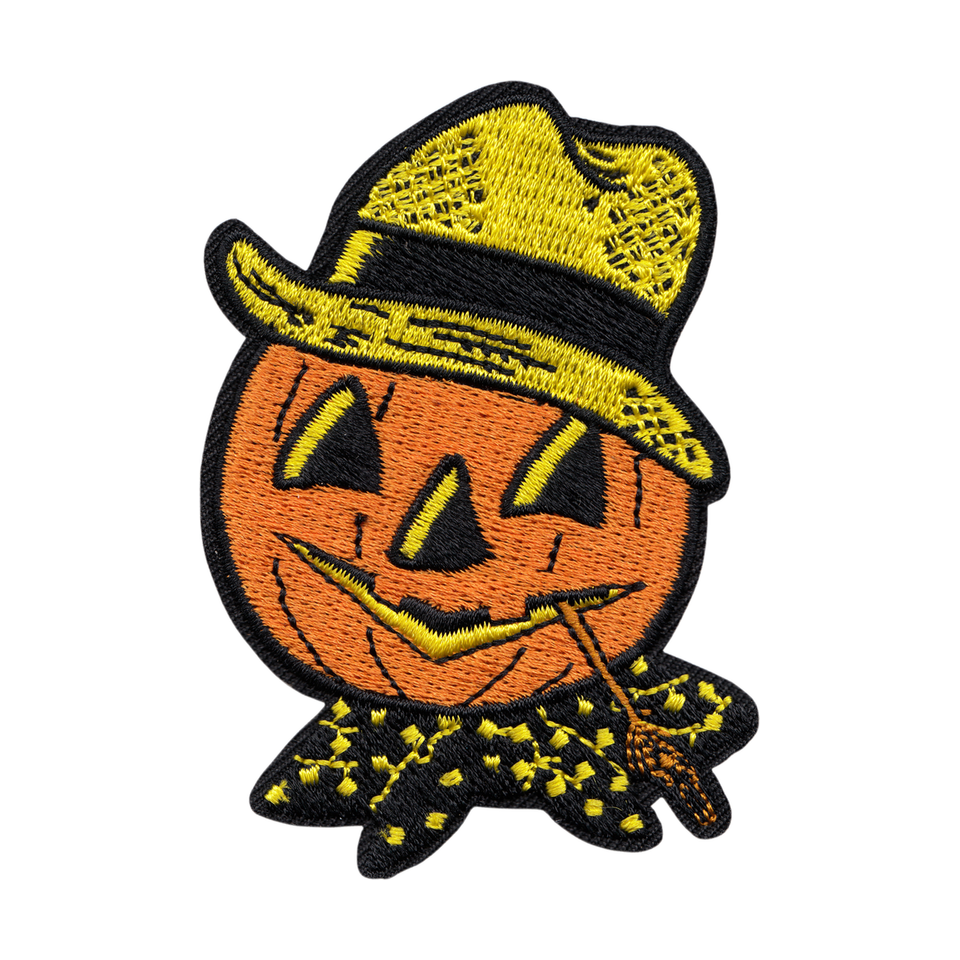 Patch - Pumpkin - Scarecrow Jack-O-Lantern